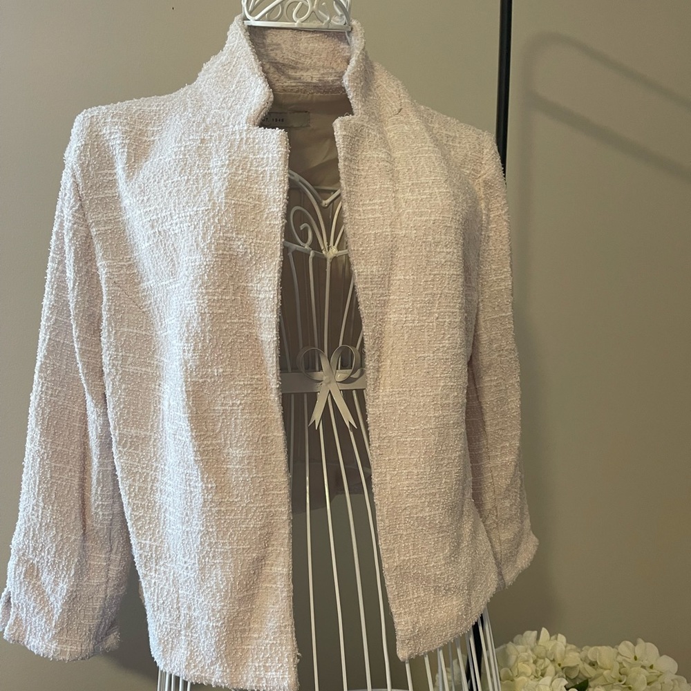 Cropped Tweed Jacket